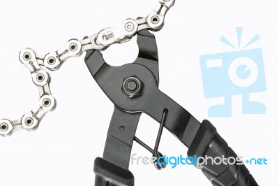 Master Chain Link Remover Stock Photo