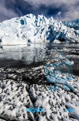 Matanuska Glacier Stock Photo