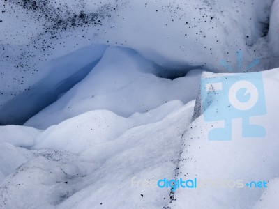 Matanuska Glacier, Alaska Stock Photo