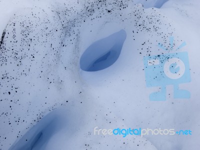 Matanuska Glacier, Alaska Stock Photo