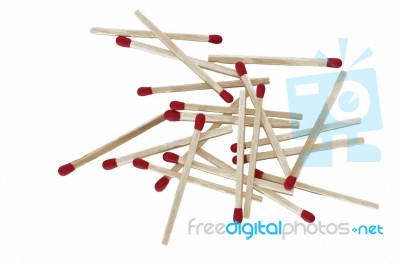 Match Sticks Stock Photo