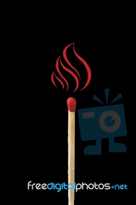 Matchstick Stock Photo