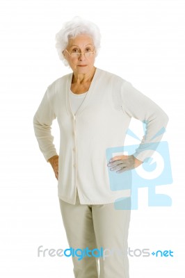 Mature Woman Stock Photo