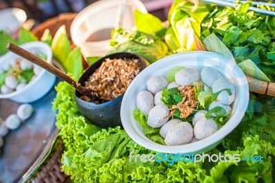 Meat Balls Stock Photo