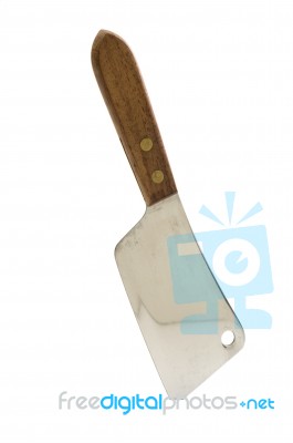 Meat Cleaver Stock Photo