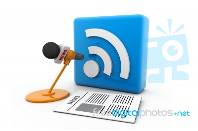 Media Concept Stock Image