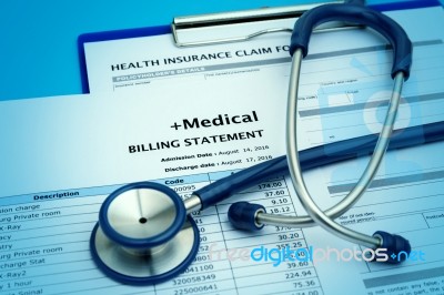 Medical And Healthcare Cost Concept Stock Photo