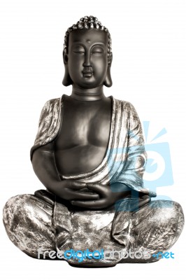 Meditating Buddha Stock Photo