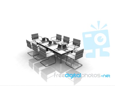 Meeting Room Stock Image