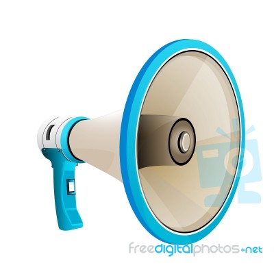 Megaphone Stock Image