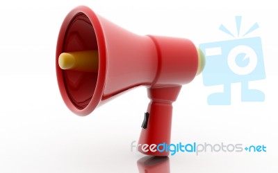 Megaphone Stock Image