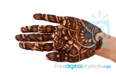 Mehandi Stock Photo