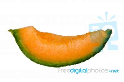 Melon Slice Stock Photo