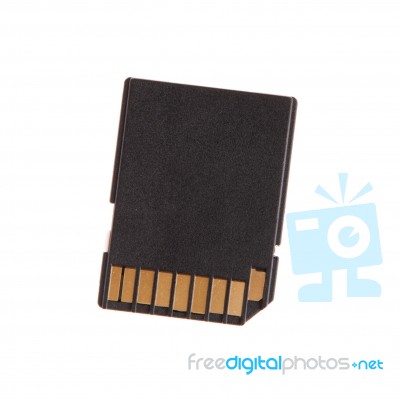 Memory Card Stock Photo