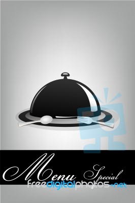 Menu Special Stock Image