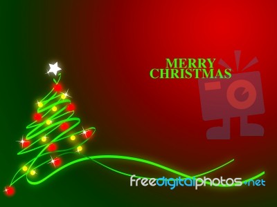 Merry Christmas Stock Image