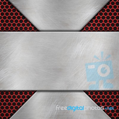 Metal Background Stock Photo