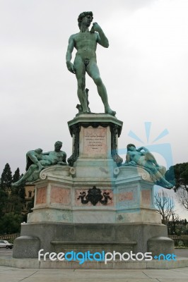 Michelangelo's David Stock Photo