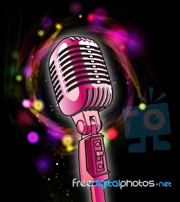 Microphone Stock Image