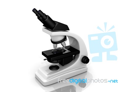 Microscope Stock Image