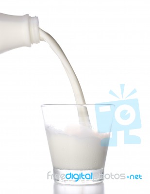 Milk Stock Photo