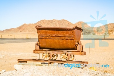 Mining Cart Stock Photo