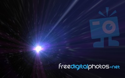 Modern Abstract Beautiful Galaxy And Rays Light Streak Backgroun… Stock Image