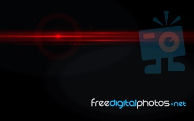 Modern Lens Flare Red Background Streak Rays.red Laser In Space Background Stock Image