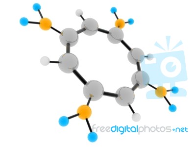 Molecule And Communication Background Stock Image