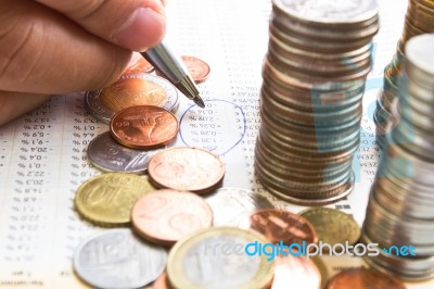 Money Investment Stock Photo