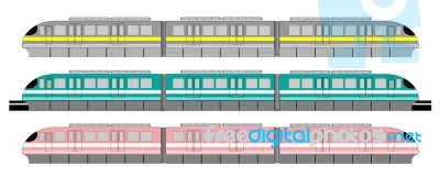 Mono Rail Stock Image