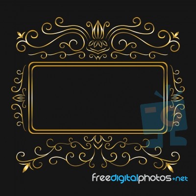 Monogram Stock Image