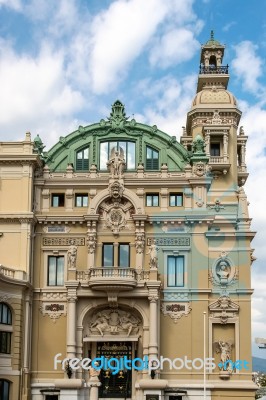 Monte Carlo, Monaco - April 19 ; Architecture In Monte Carlo Mon… Stock Photo