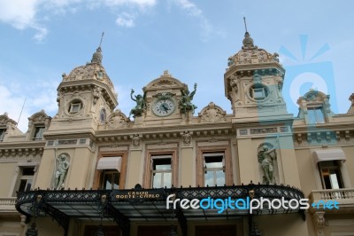 Monte Carlo, Monaco - April 19 ; Casino In Monte Carlo Monaco On… Stock Photo