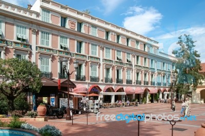 Monte Carlo, Monaco - April 19 ; Street Scene  In Monte Carlo Mo… Stock Photo