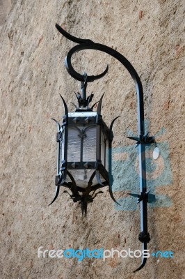 Monte Carlo, Monaco/europe - April 19 : Close-up Of A Cast Iron Stock Photo