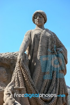 Monte Carlo, Monaco/europe - April 19 : Hommage Des Colonies Etr… Stock Photo