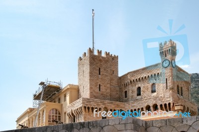 Monte Carlo, Monaco/europe - April 19 : Monte Carlo Palace Under… Stock Photo