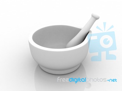 Mortar And Pestle  Stock Image