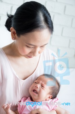 Mother And Baby Stock Photo
