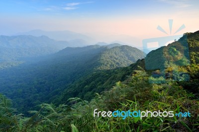Mountain In Thailand Stock Photo