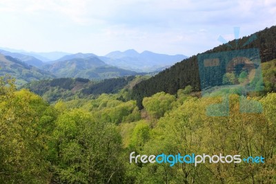 Mountain Landscape Stock Photo