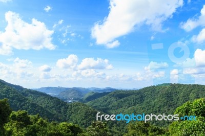 Mountain View Stock Photo