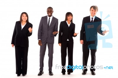 Multi-ethnic Team Stock Photo