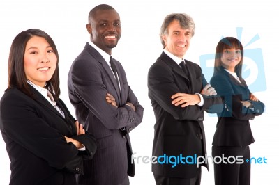 Multi-ethnic Team Stock Photo