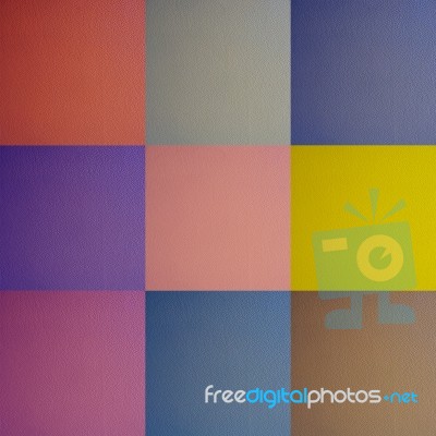 Multicolor Leather Texture Stock Photo