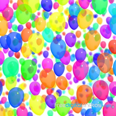multicolored Balloons Stock Image