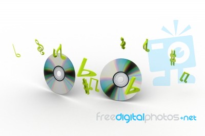 Music CD Stock Image