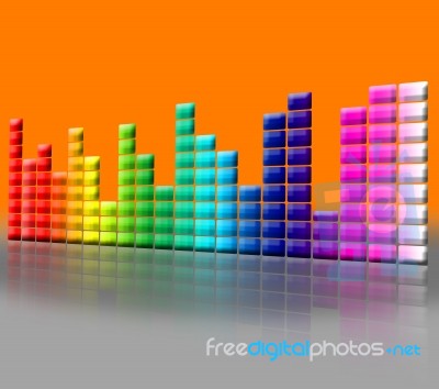 Music Level Stock Image