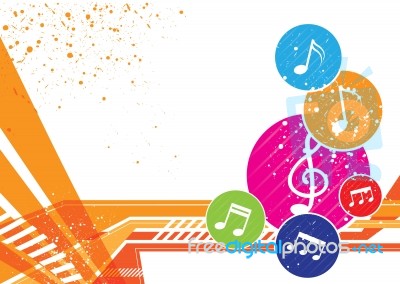 Music Notes Stock Image